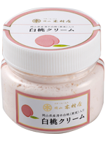 Premium Shimizu Hakuto white peach cream