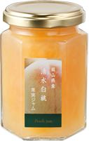 Okayama Prefecture high-quality fruit Shimizu Hakuto White Peach Preserves